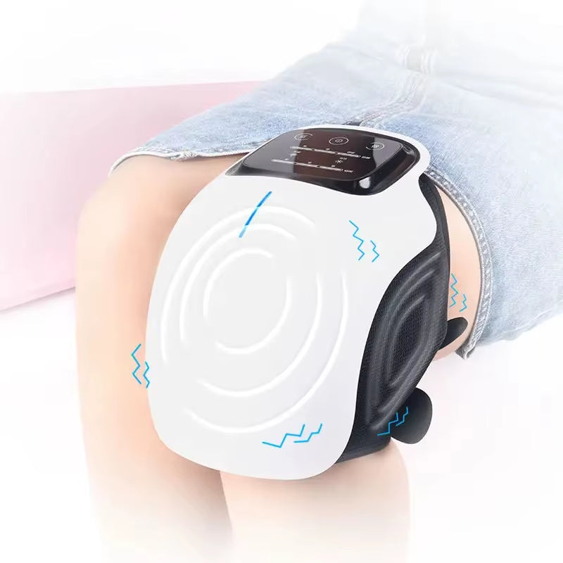 Protable Knee Massager Knee Joint Muscles Relaxtion Equipment Elbow Shoulder Massage Machine Easy to Use for Family and Friends
