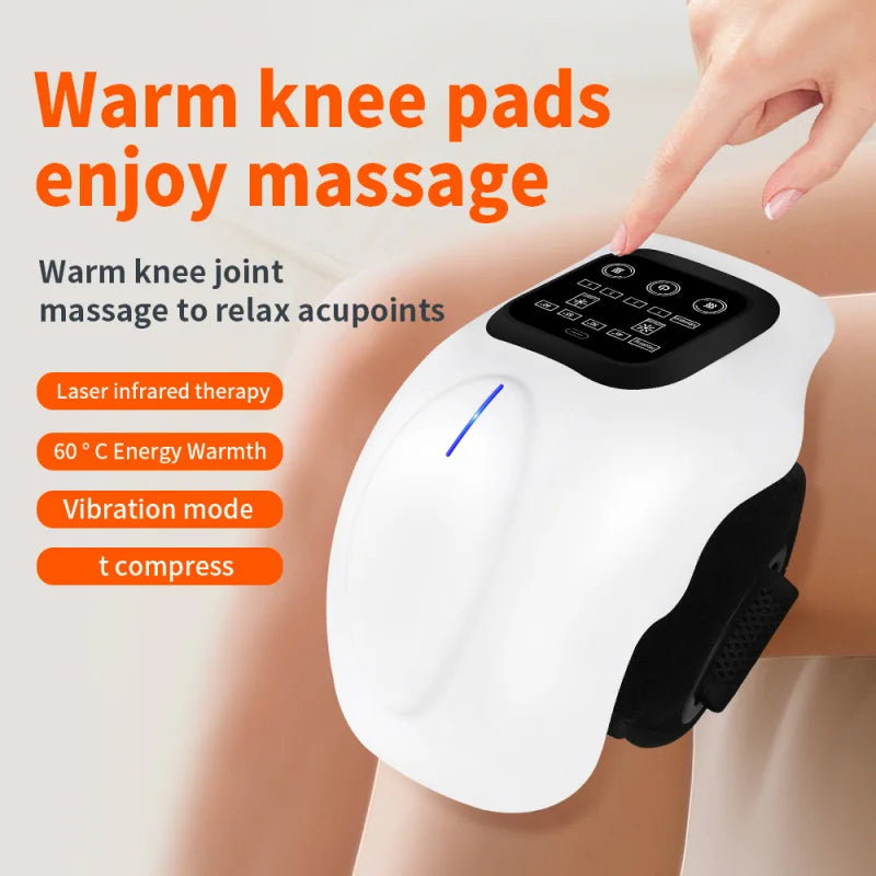 Multifunctional Smart Cordless Knee Massager Vibration Knee Relaxing Massage Machine Joint Knee Device Gifts for Friends