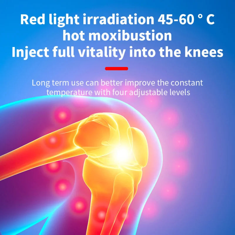 Multifunctional Smart Cordless Knee Massager Vibration Knee Relaxing Massage Machine Joint Knee Device Gifts for Friends
